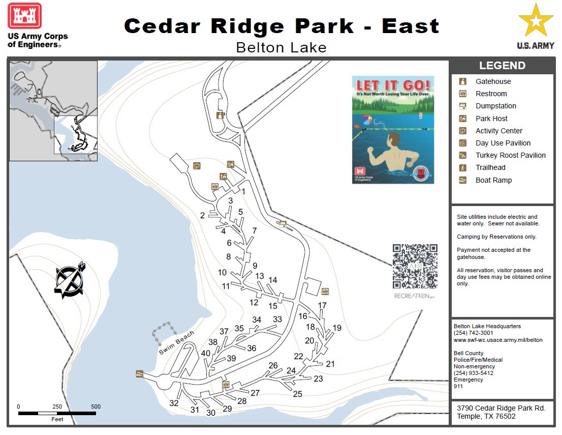 Cedar Ridge East Map